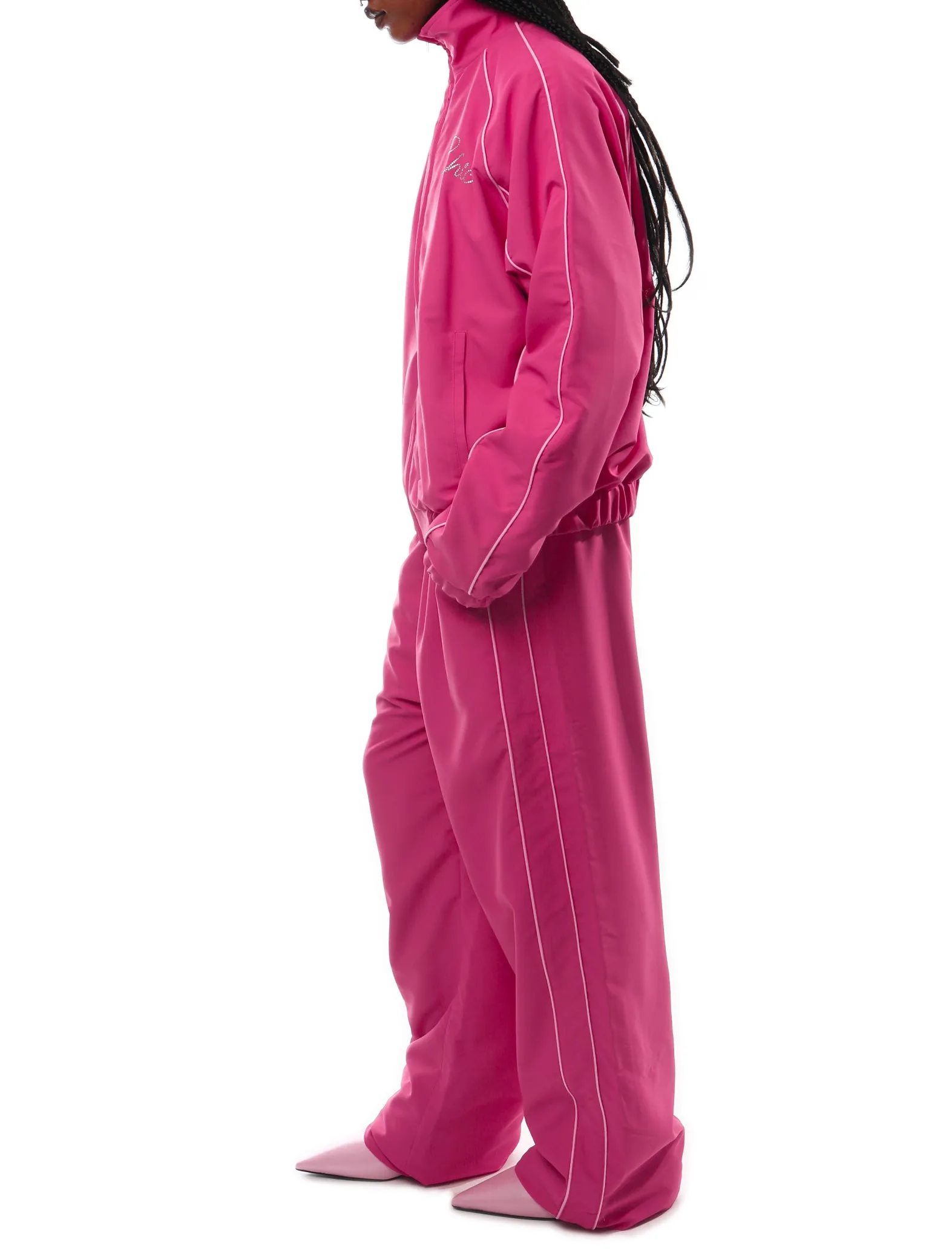 ABRA Hot Pink Chic Tracksuit Jacket