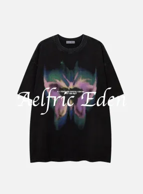 Aelfric Eden  |Unisex Street Style U-Neck Short Sleeves Logo Skater Style