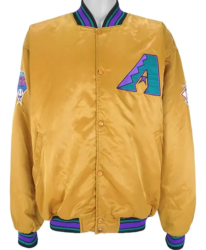 Arizona Diamondbacks Satin Jacket - William Jacket