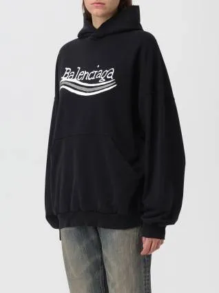 BALENCIAGA  |Cotton Logo Hoodies & Sweatshirts