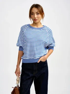 Bellerose Anglet Sweater - Blue Stripes: 2 (UK10/12)