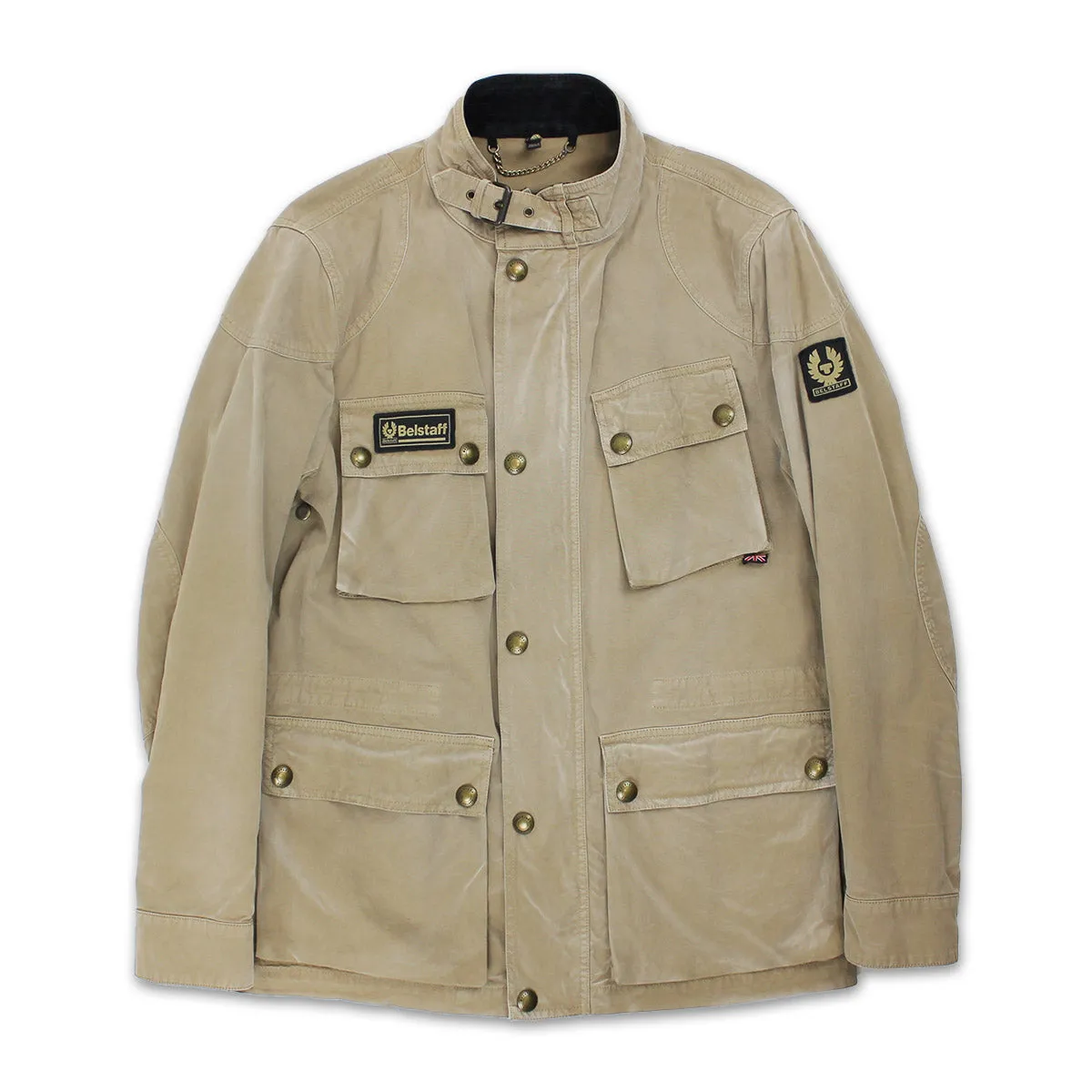 Belstaff - Fieldmaster Vintage Jacket in Beige Cotton Canvas