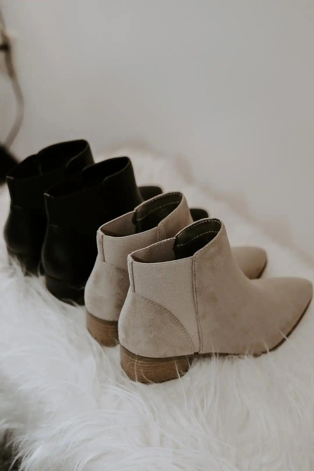 Black Plain Jane Booties