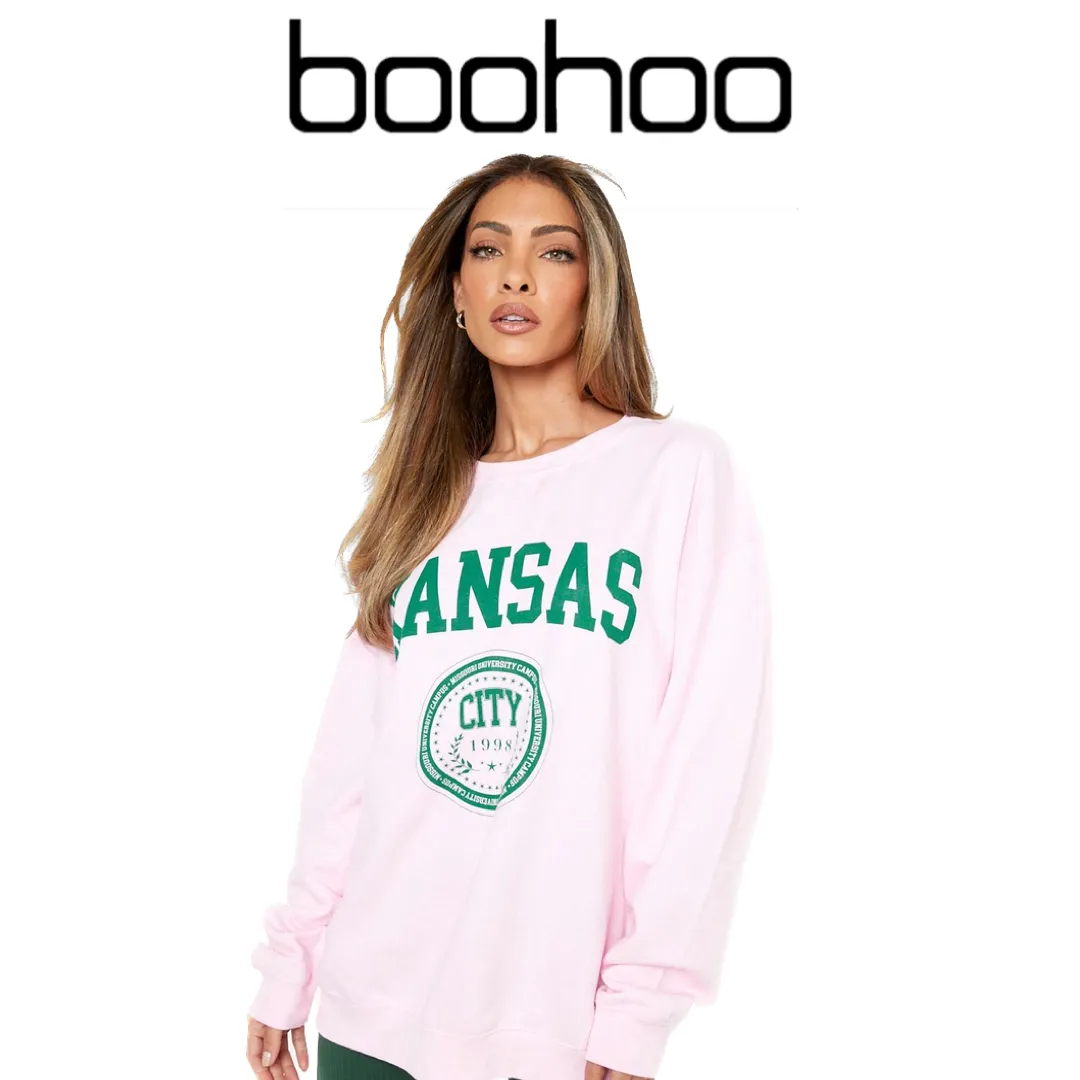 boohoo  |Logo Hoodies & Sweatshirts