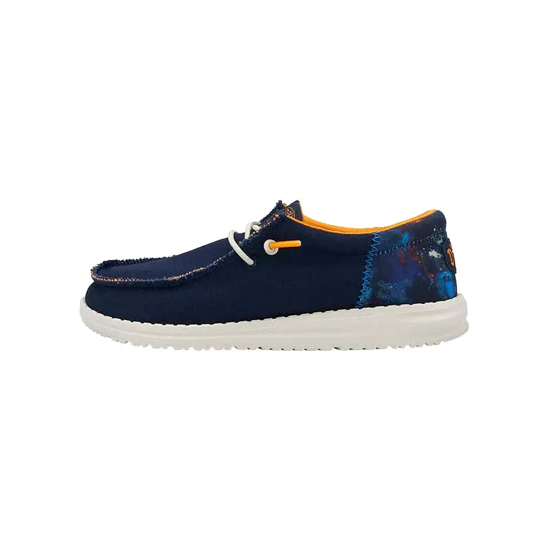 Boys Wally Splatter in Navy