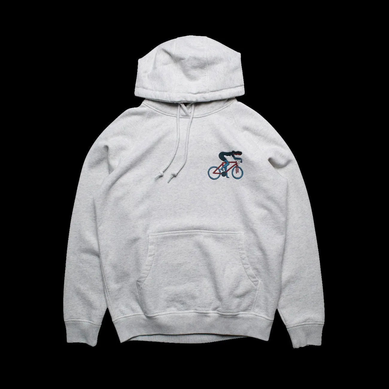 By Parra Cat Defense Hoodie (Heather Grey)