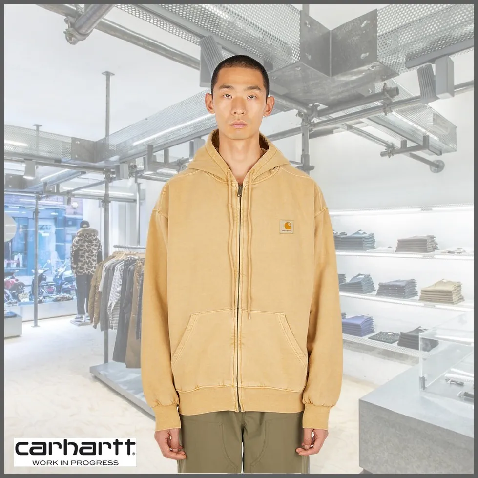 Carhartt  |Plain Cotton Logo Hoodies