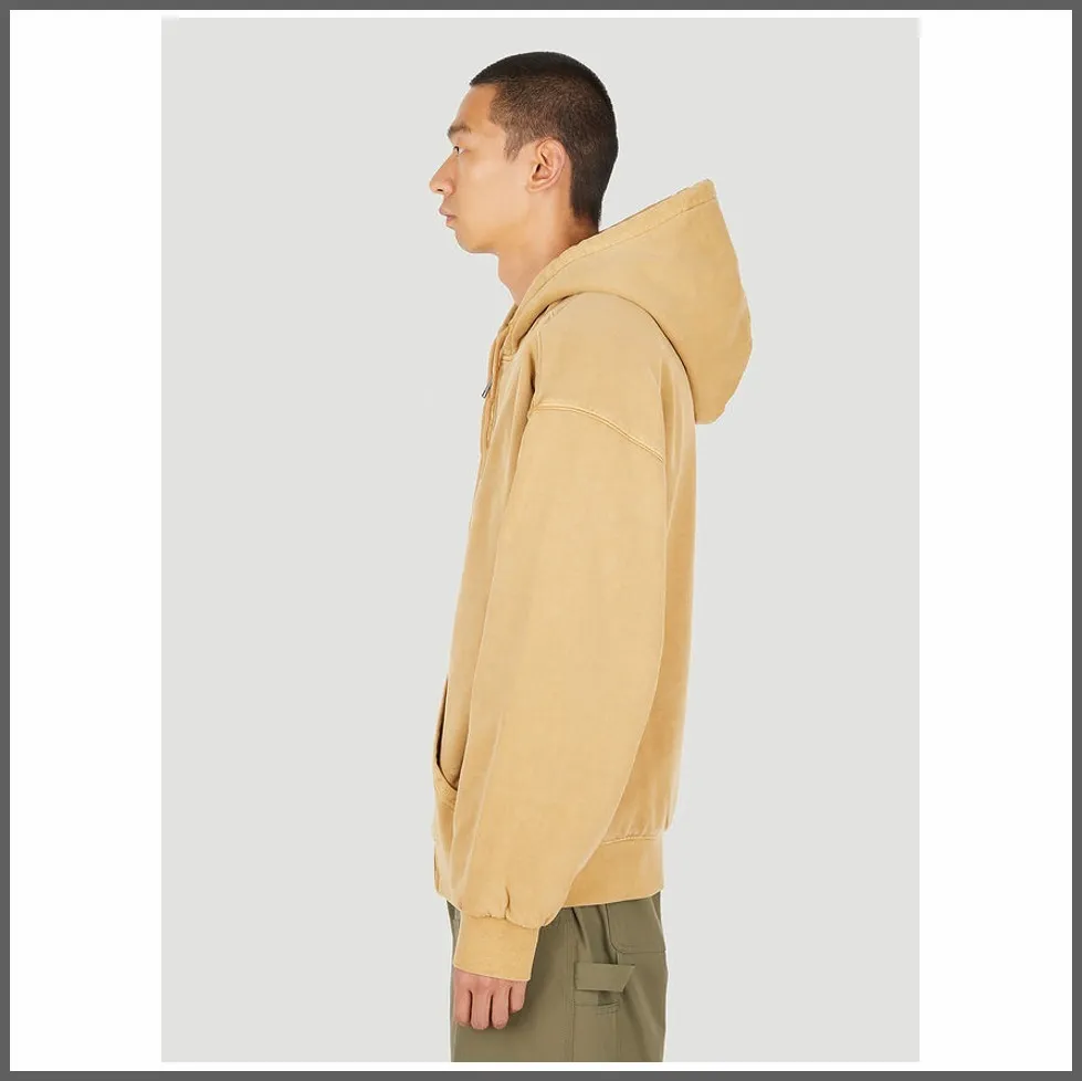 Carhartt  |Plain Cotton Logo Hoodies