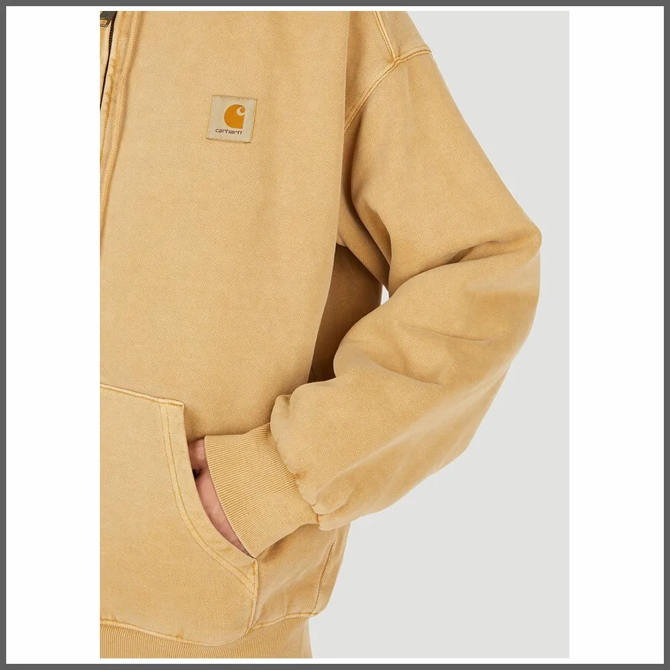 Carhartt  |Plain Cotton Logo Hoodies