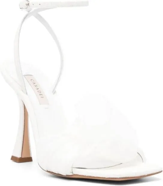 Casadei Geraldine Helen 100mm sandals White