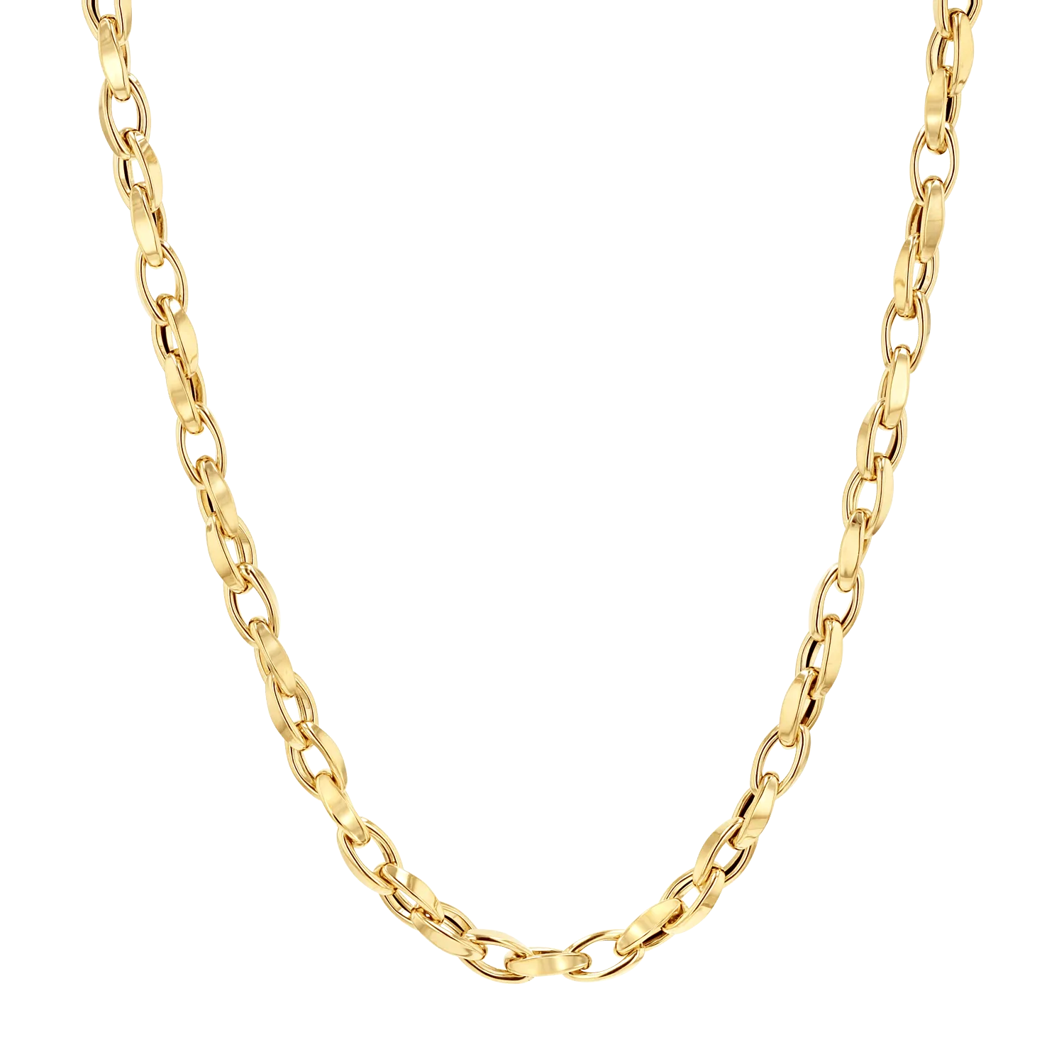 Celine Twist Link Chain Necklace