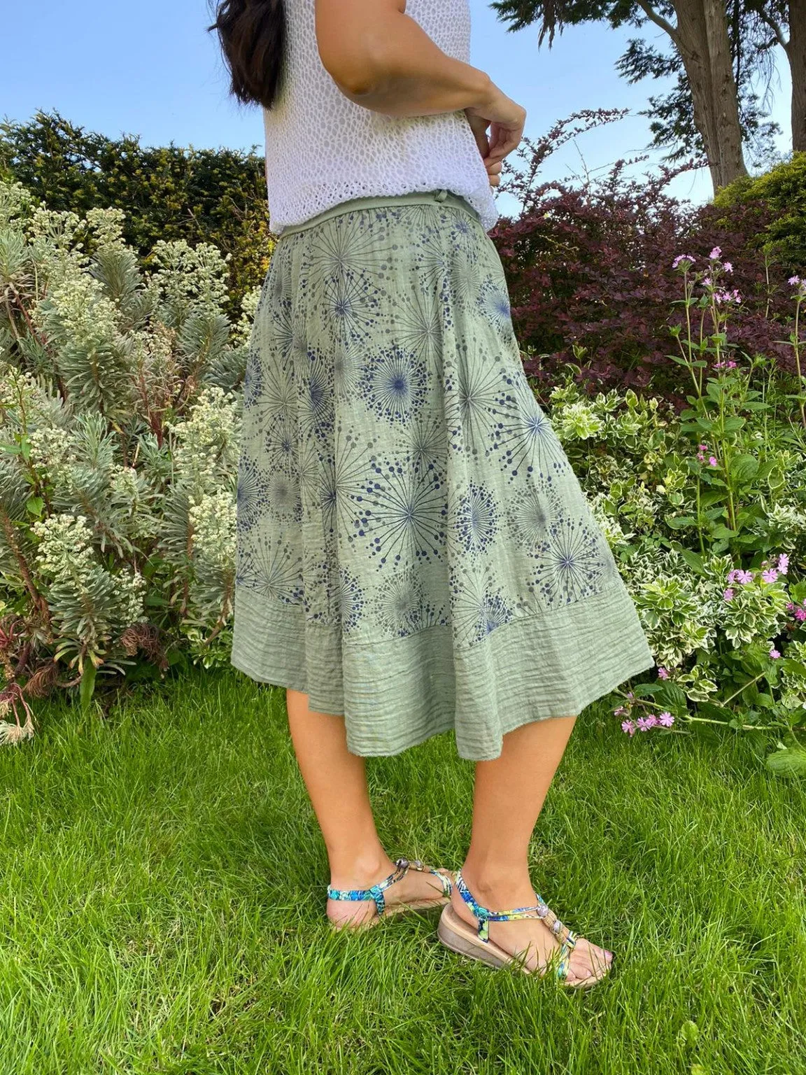 Dandelion Pattern Skirt