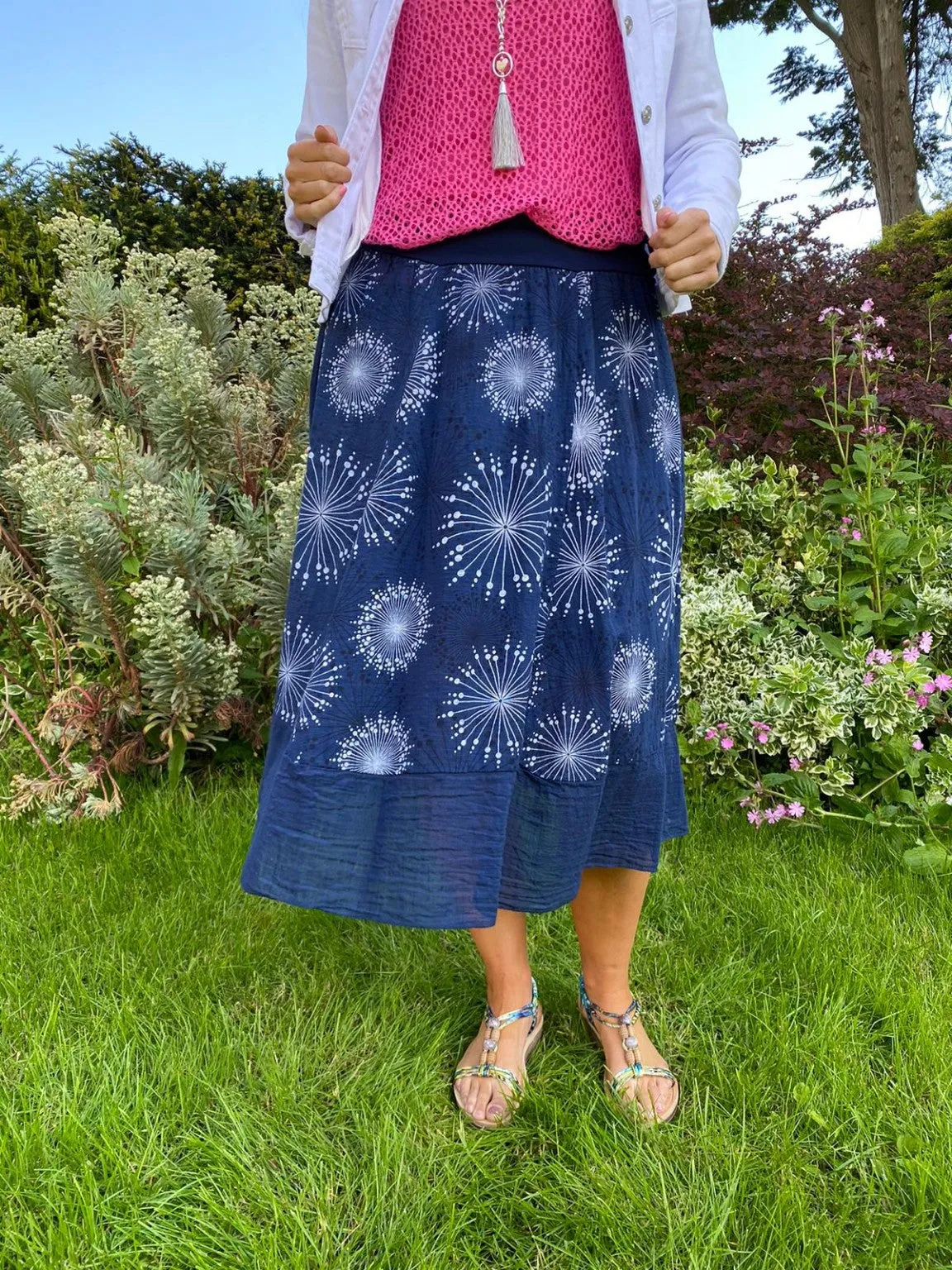 Dandelion Pattern Skirt