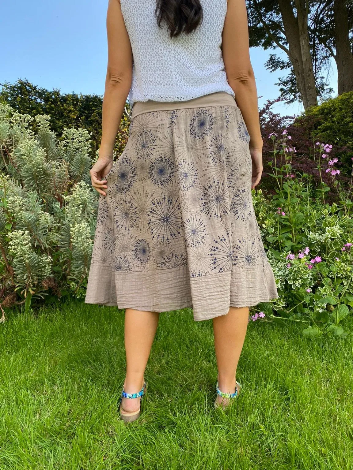 Dandelion Pattern Skirt