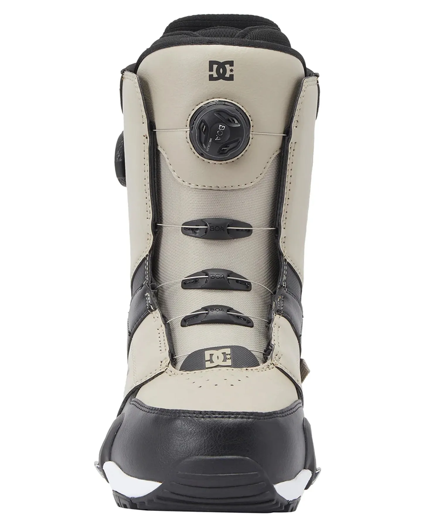 DC Control Step On BOA Snowboard Boots - Light Brown/White