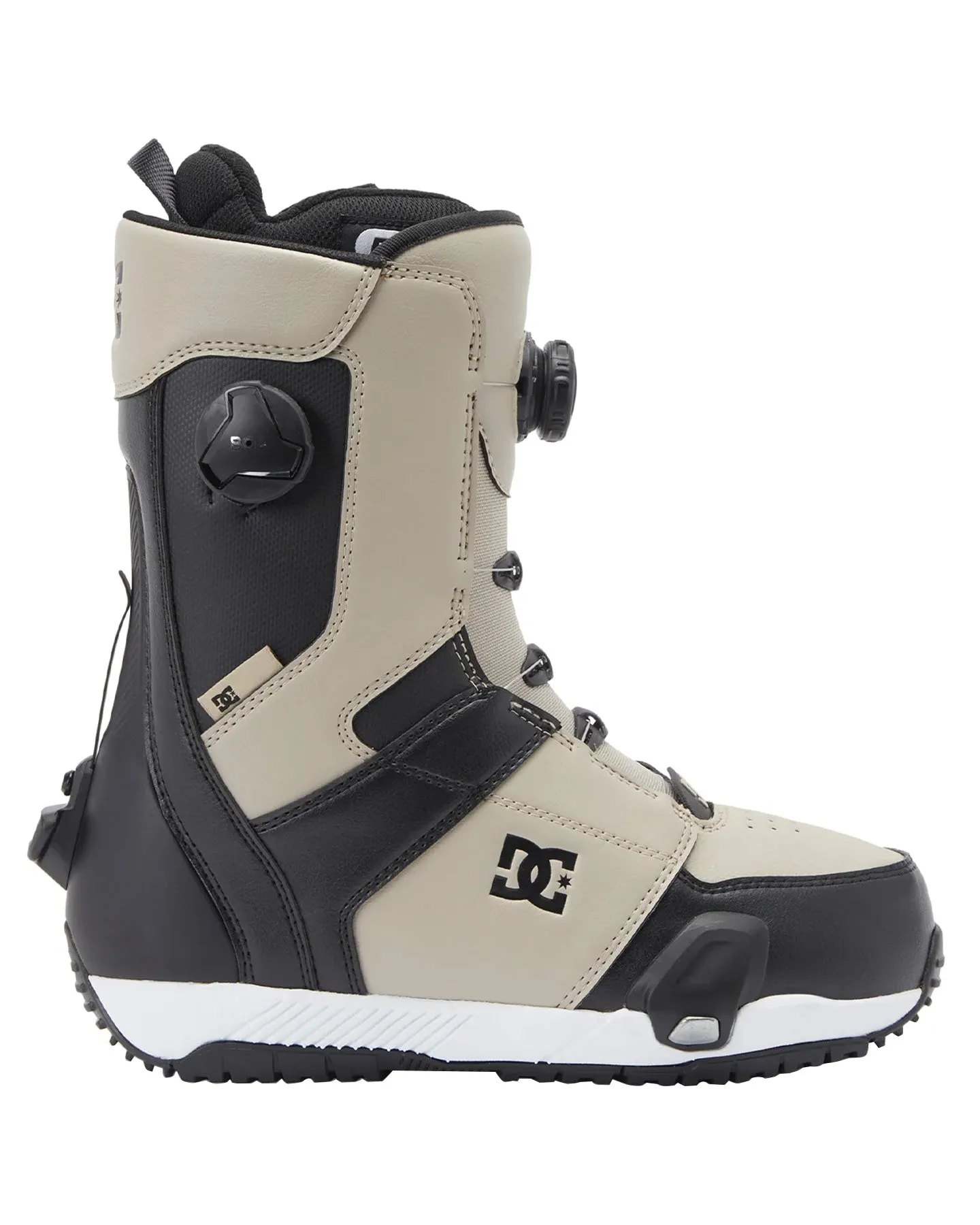 DC Control Step On BOA Snowboard Boots - Light Brown/White