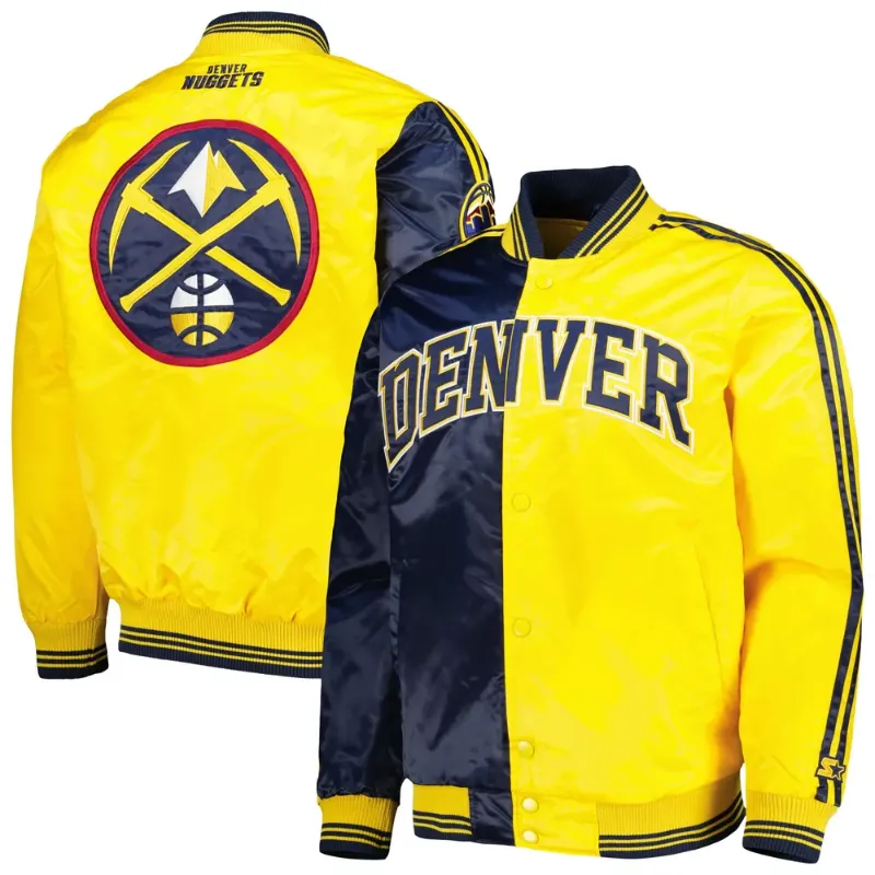 Denver Nuggets Satin Jacket - William Jacket