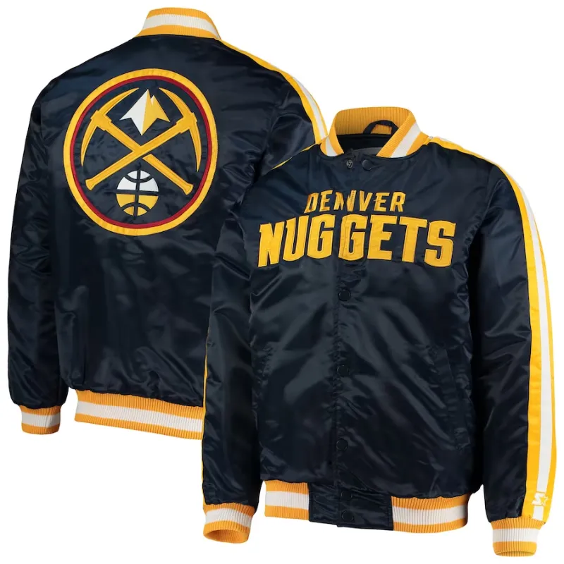 Denver Nuggets Satin Jacket - William Jacket