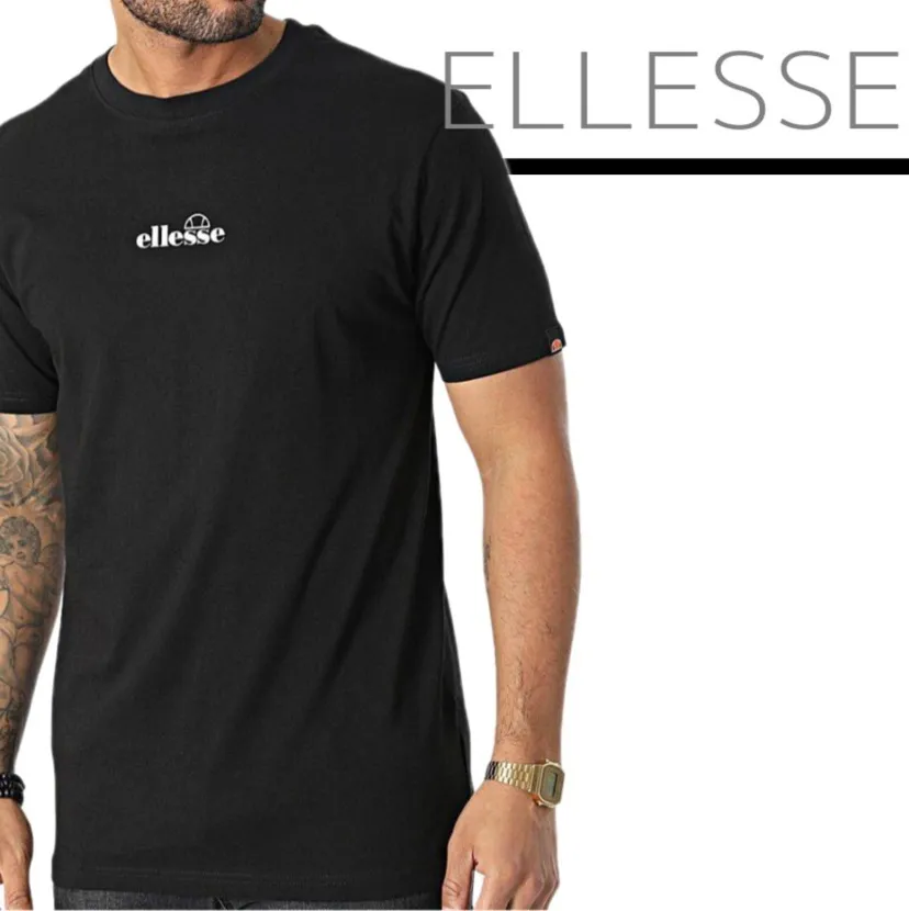 ellesse  |Unisex Street Style Plain Short Sleeves Logo Skater Style