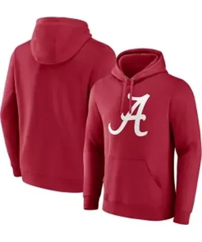 Fanatics NCAA Alabama Crimson Tide Twill AppliquÃ© Hoodie