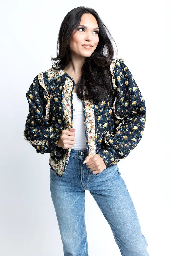 Floral Ditzy Jacket