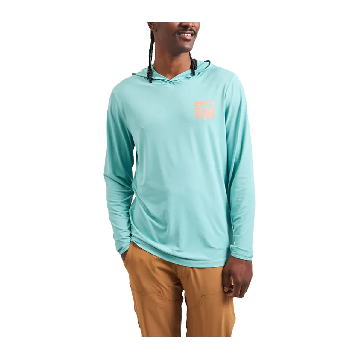 Howler Bros HB Tech Hoodie Aqua