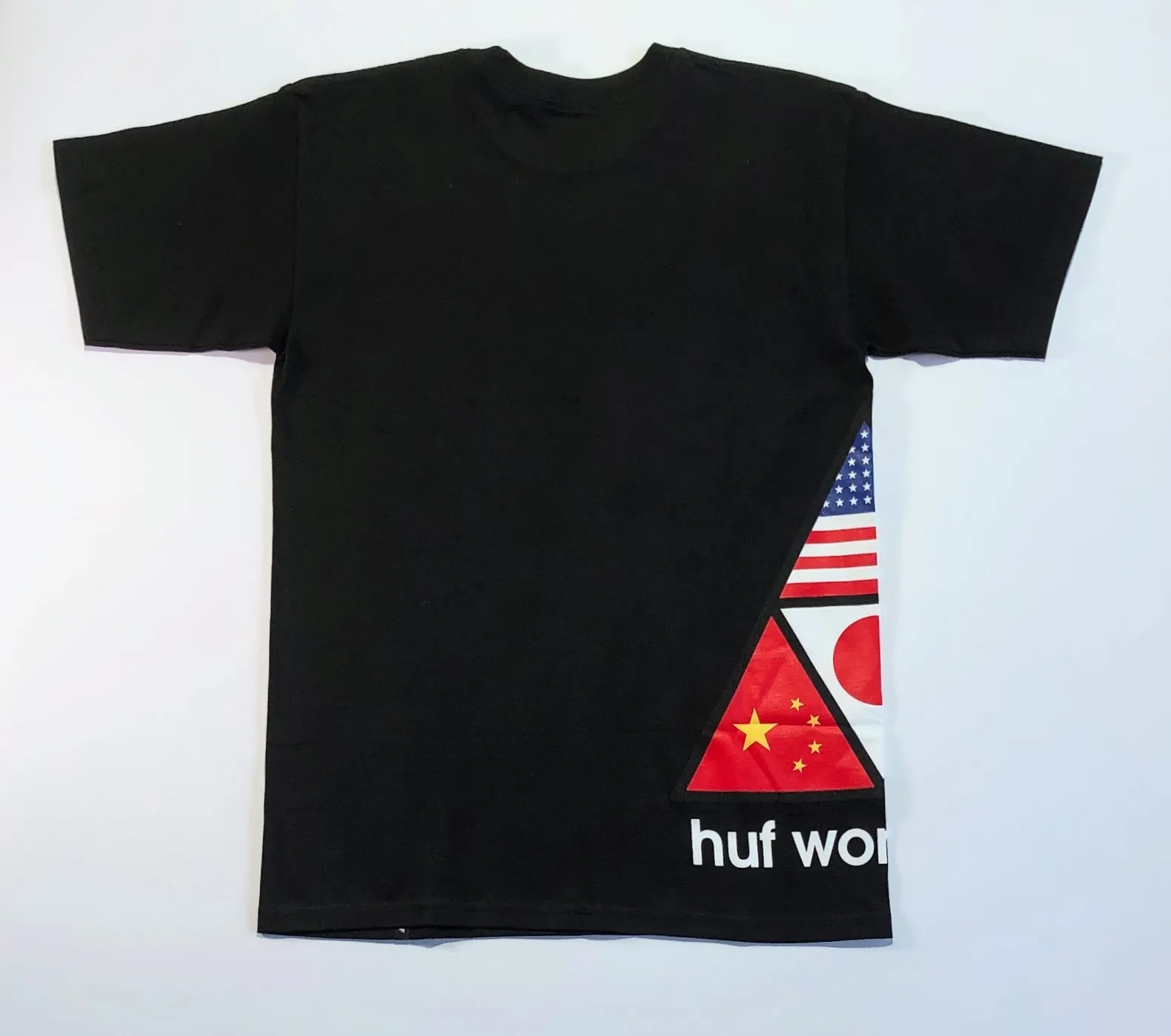 HUF  |Street Style Short Sleeves Logo Skater Style T-Shirts