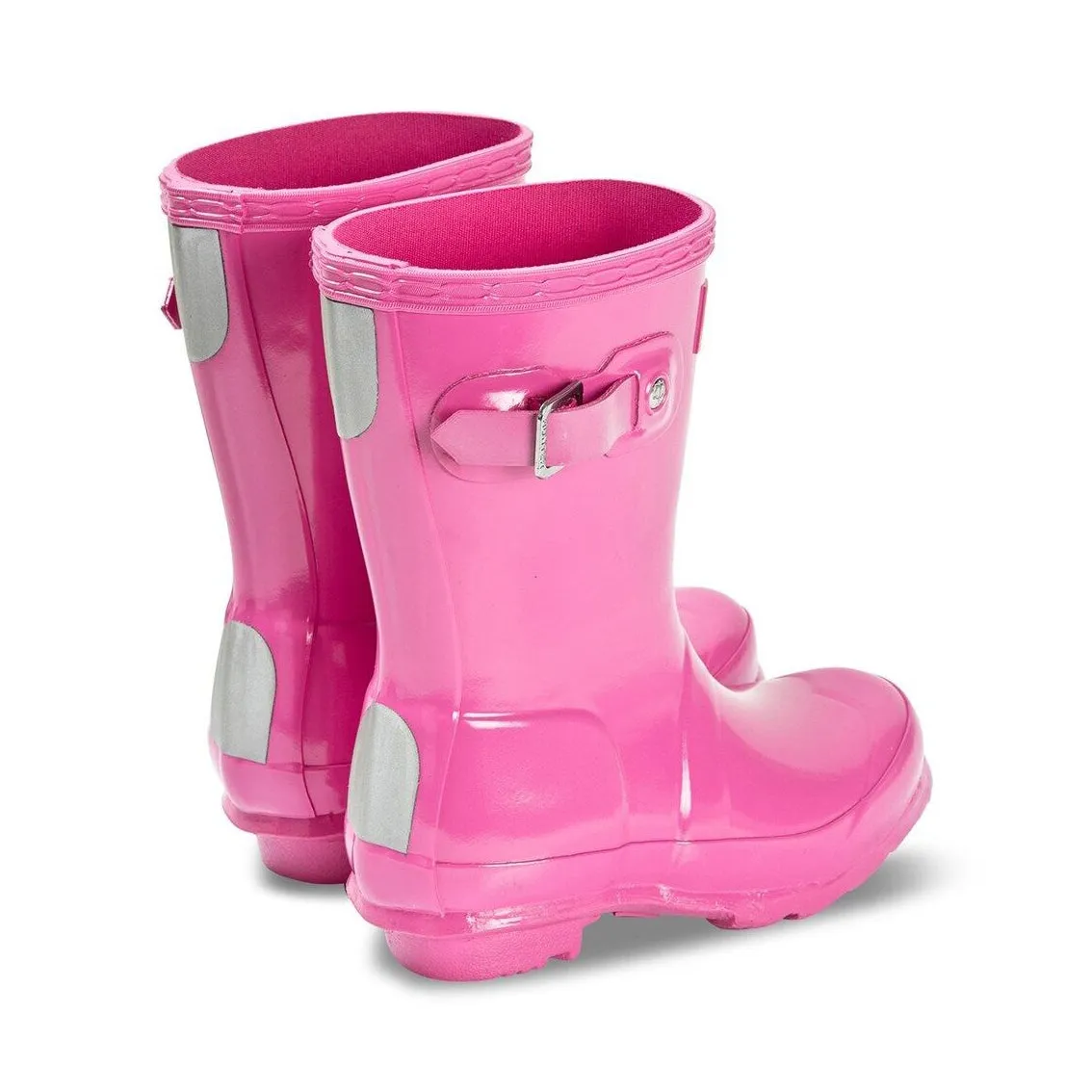 Hunter Original Kids Wellington Boot in Lipstick Gloss