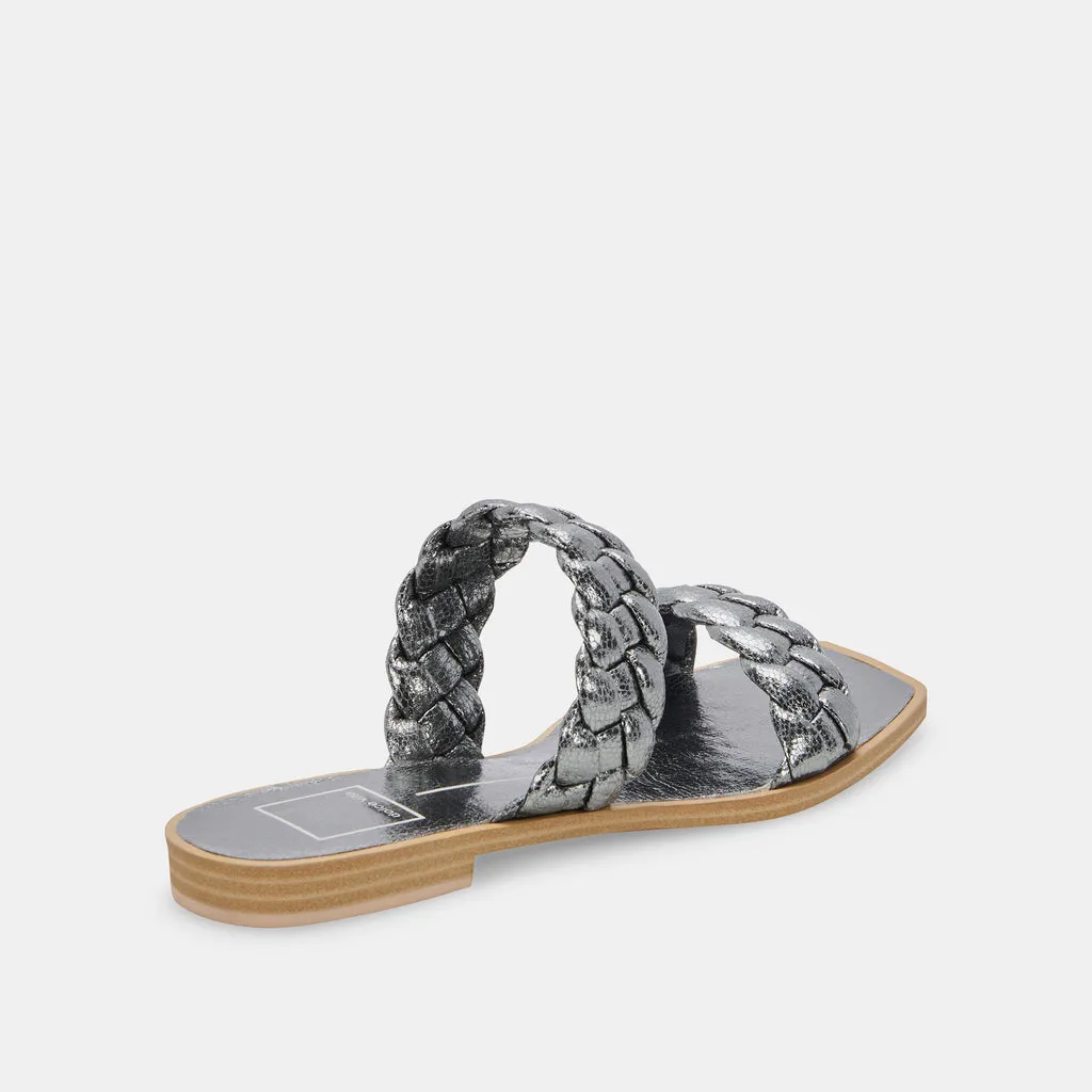 INDY SANDALS GRAPHITE METALLIC STELLA– Dolce Vita 6823437959234