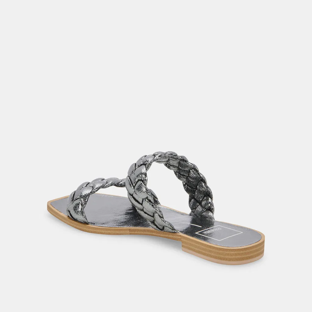 INDY SANDALS GRAPHITE METALLIC STELLA– Dolce Vita 6823437959234