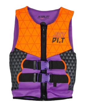 Jetpilot The Cause F/E Youth Neo Vest - Orange Level 50 - 2023