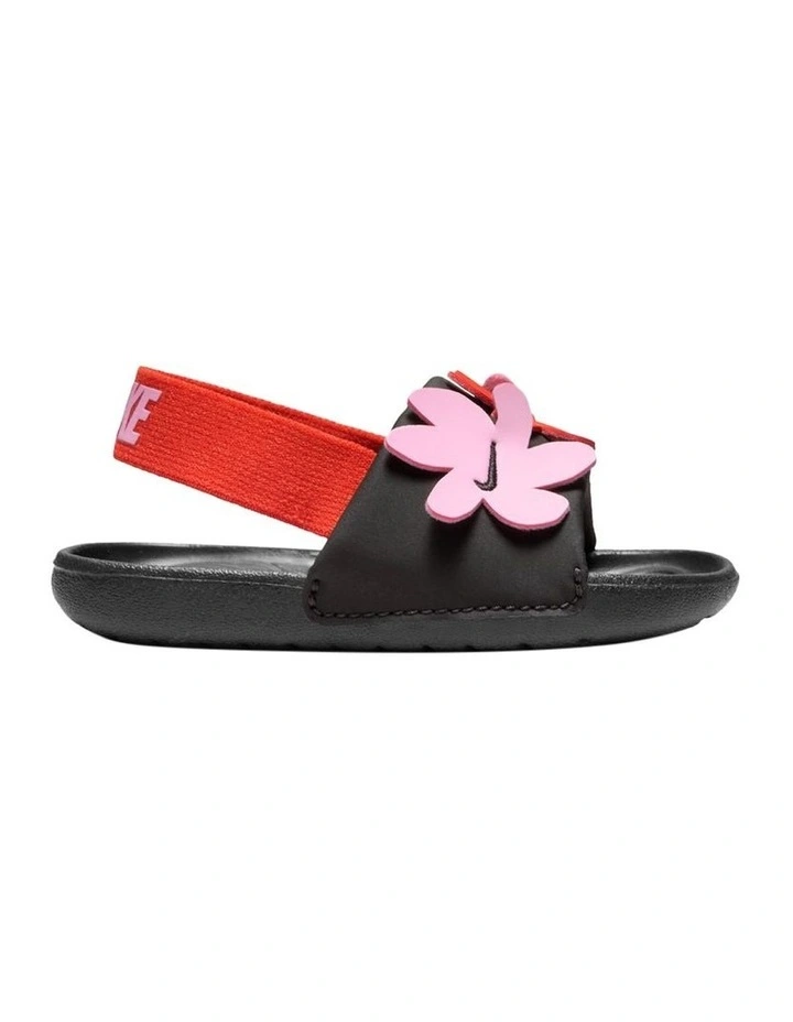 Kawa Infant Beach Sandals in Blk/White