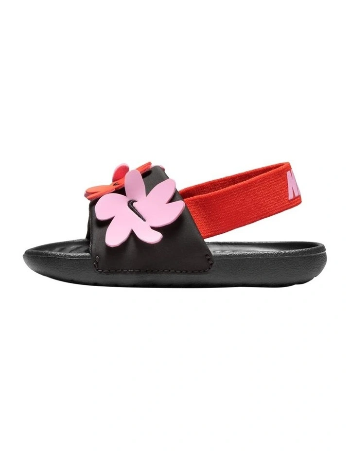 Kawa Infant Beach Sandals in Blk/White