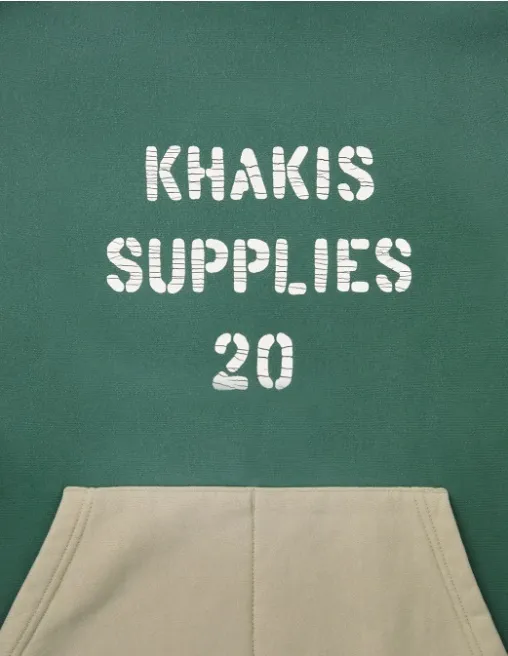 Khakis  |Long Sleeves Hoodies