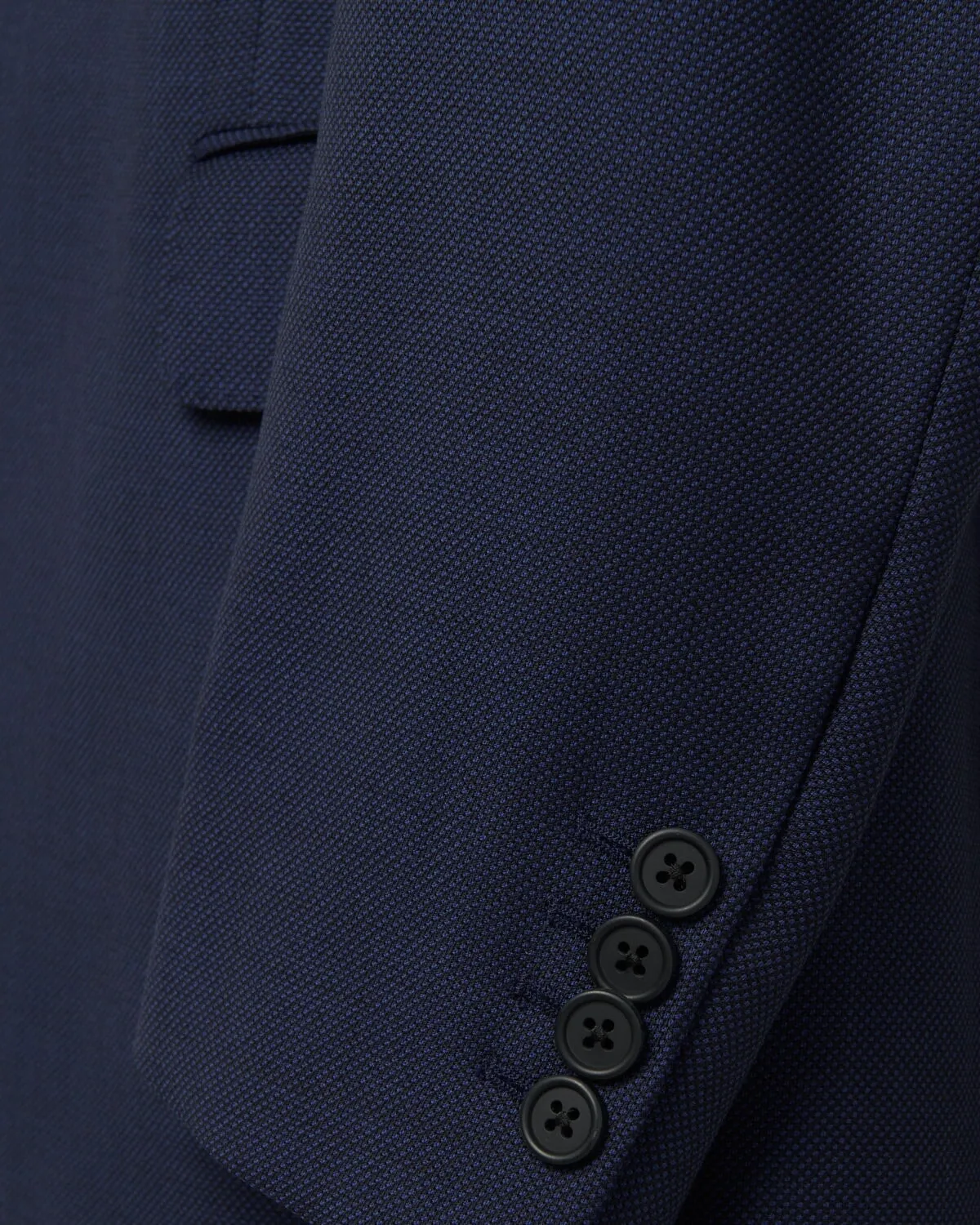 Kilgour SB1 KG Single Breasted Birdseye Suit Navy