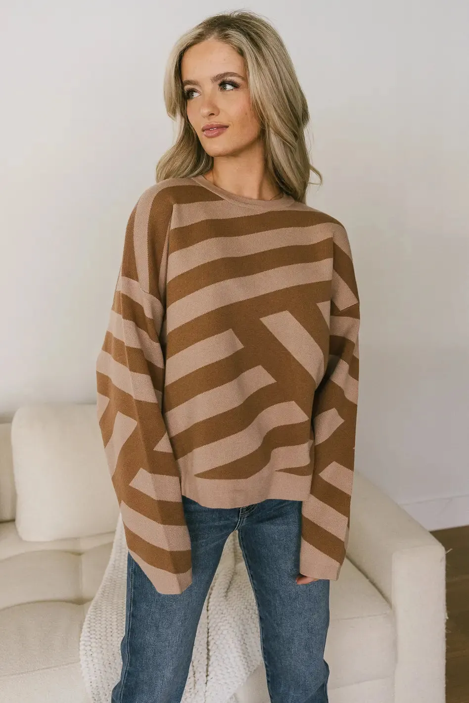 Leila Striped Sweater