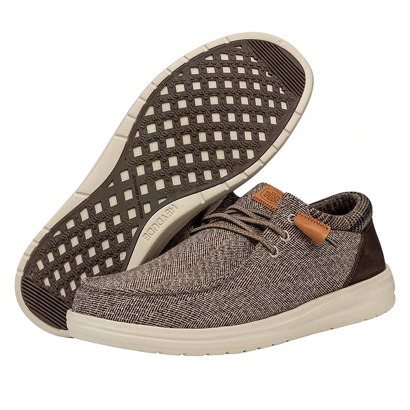 Men's Wally Grip Wool in Tan