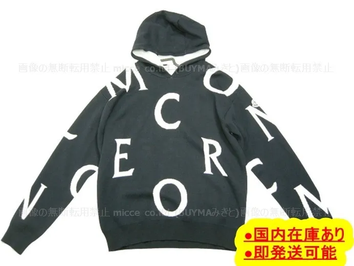 MONCLER  |Size L-XL ◆MONCLER GOROCOLLO TRICOT Cotton Knit Hoodie Men's