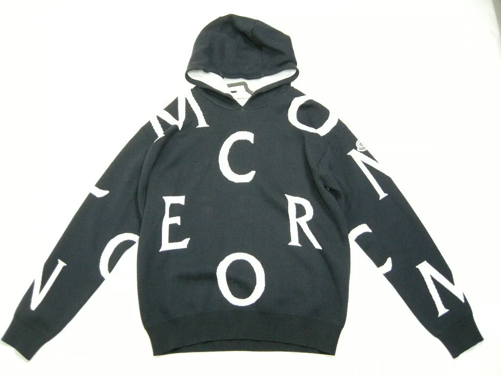 MONCLER  |Size L-XL ◆MONCLER GOROCOLLO TRICOT Cotton Knit Hoodie Men's