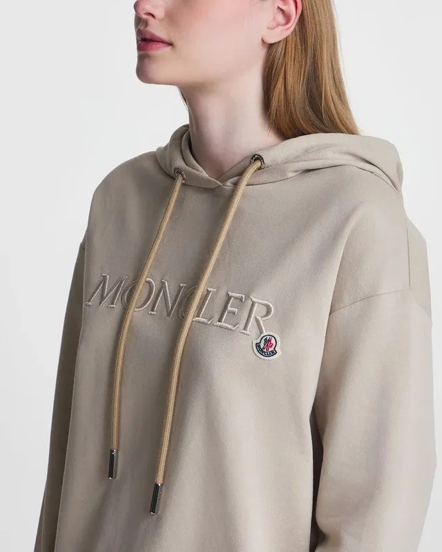 MONCLER  |Sweat Cotton Logo Hoodies & Sweatshirts