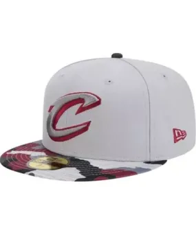 New Era Men's NBA Cleveland Cavaliers Active Color Visor 59FIFTY Fitted Hat