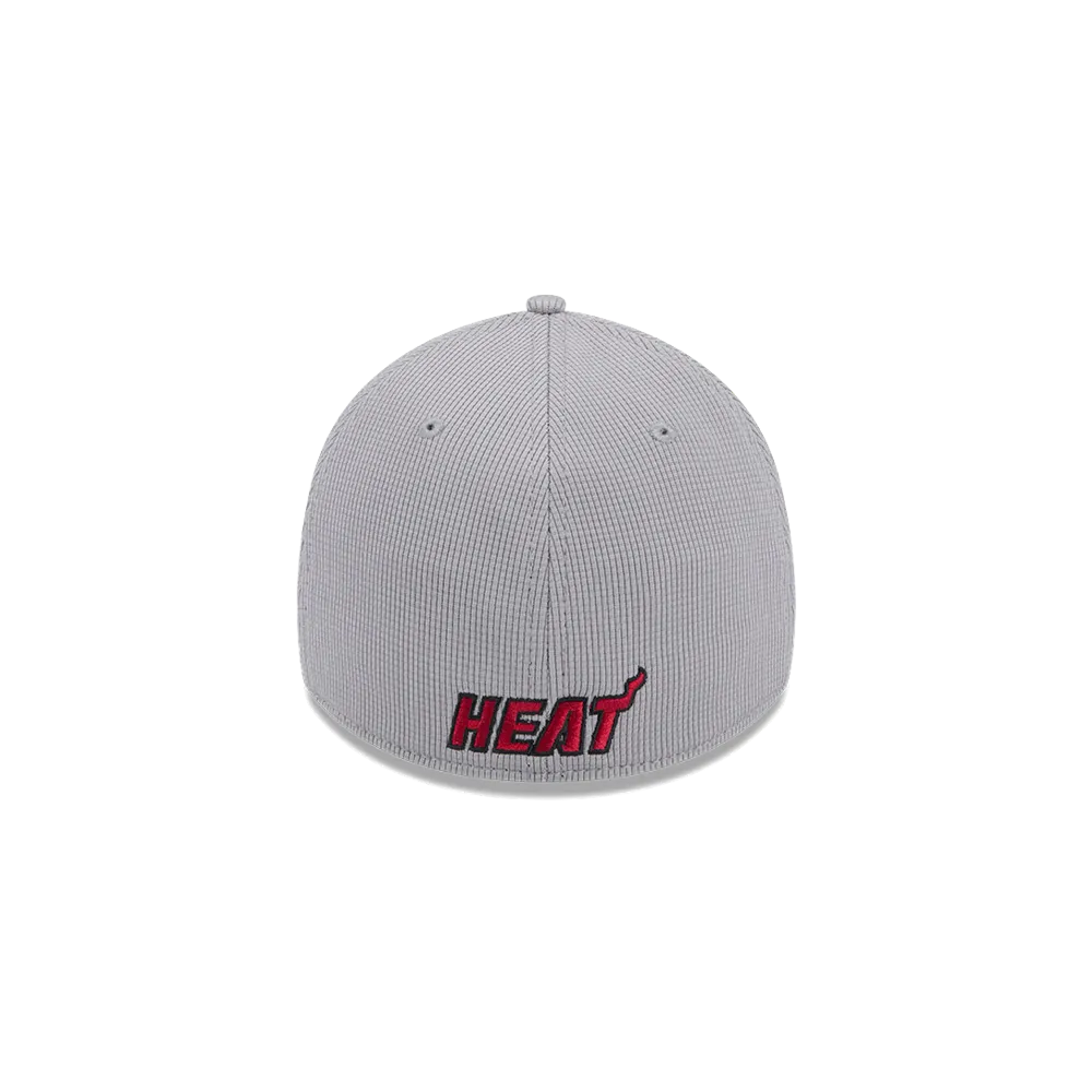 New Era Miami HEAT Grey Flex Fit Hat