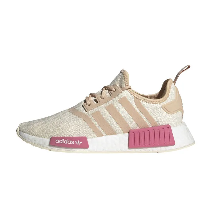 NMD_R1 SNEAKERS Woman White Halo Blush White