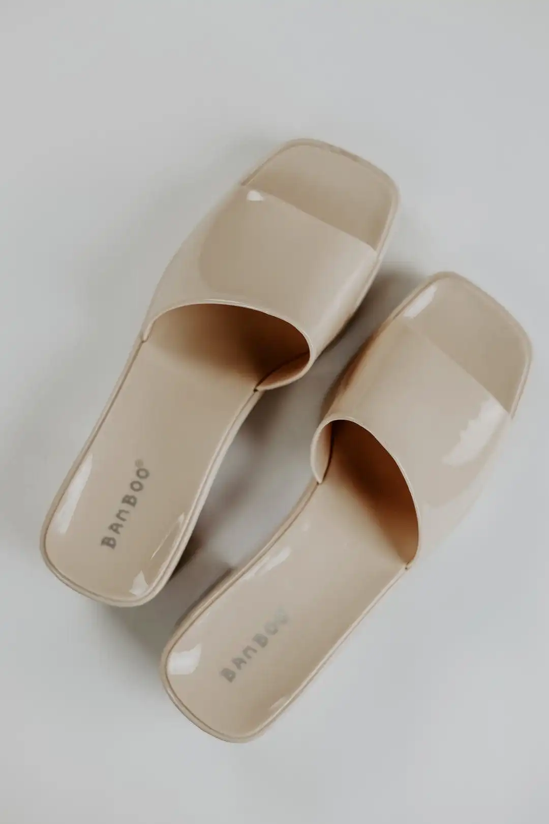 Nude Jelly Mules