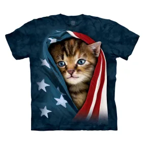 Patriotic Kitten T-Shirt