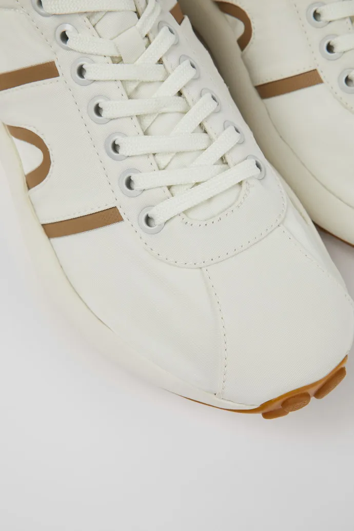 Pelotas Athens White Textile Sneaker for Men