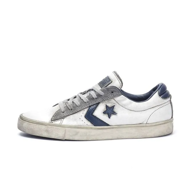 PRO LEATHER VULC OX LTD SNEAKERS Woman White navy