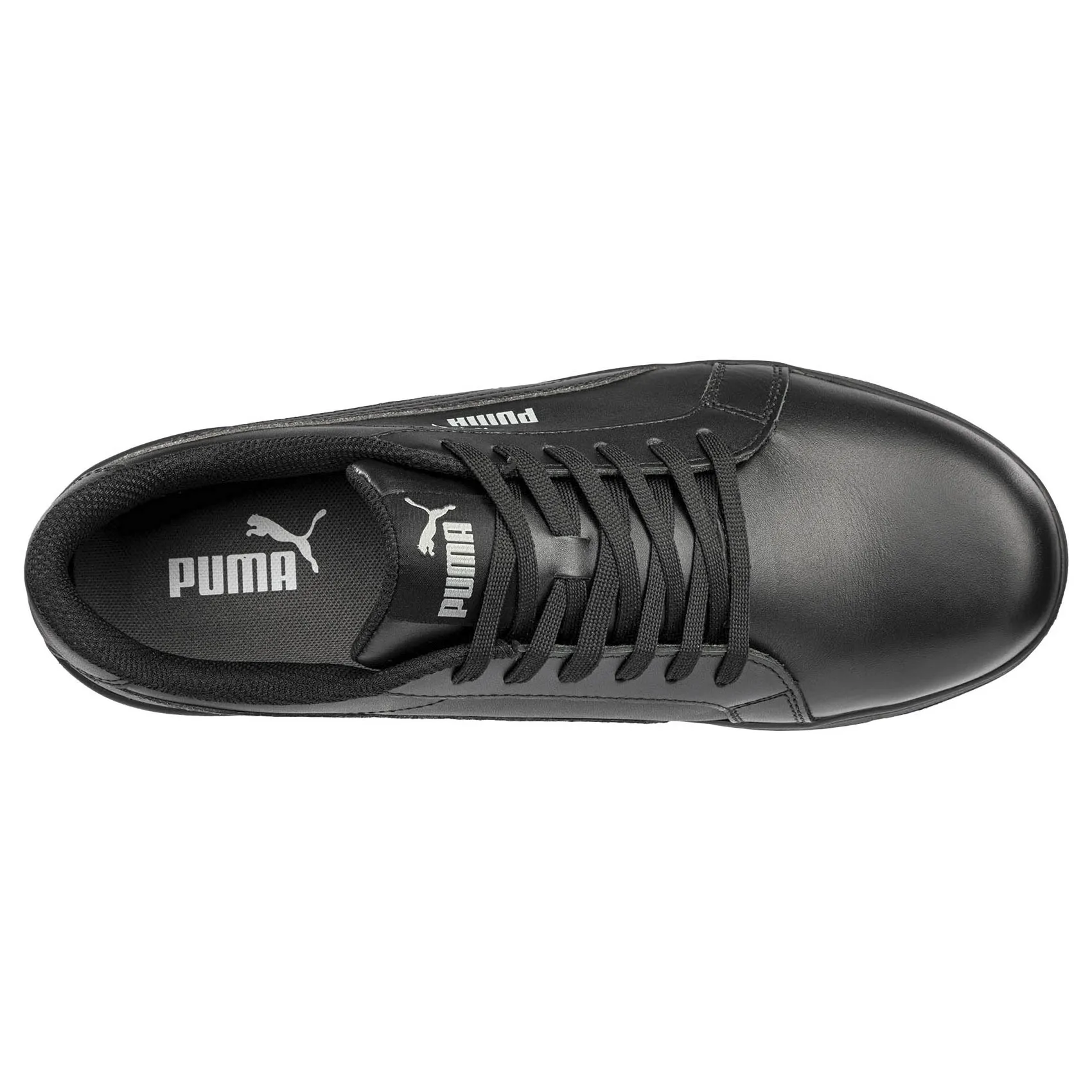 PUMA Safety 640005-200 Men's Iconic Smooth Composite Toe Safety Shoes - Black