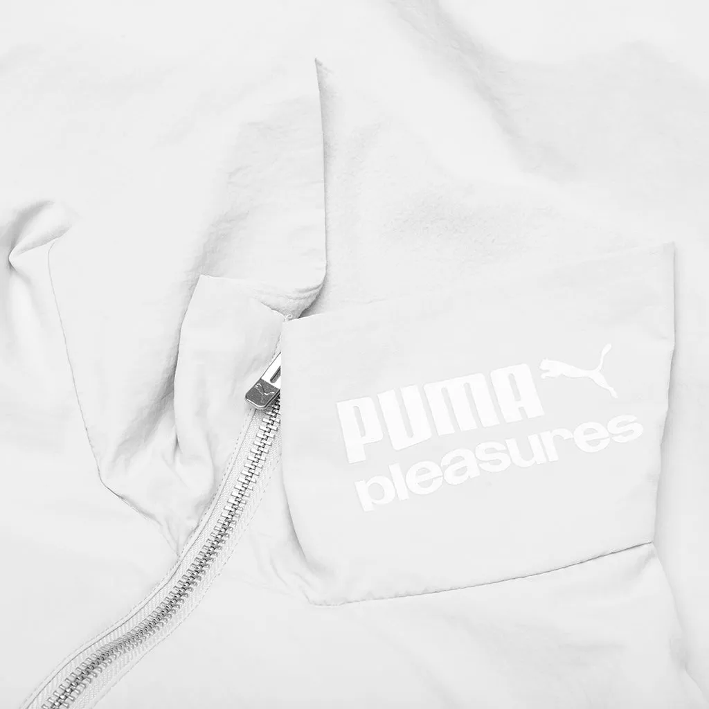 Puma x Pleasures Cellerator Track Jacket - Glacial Grey