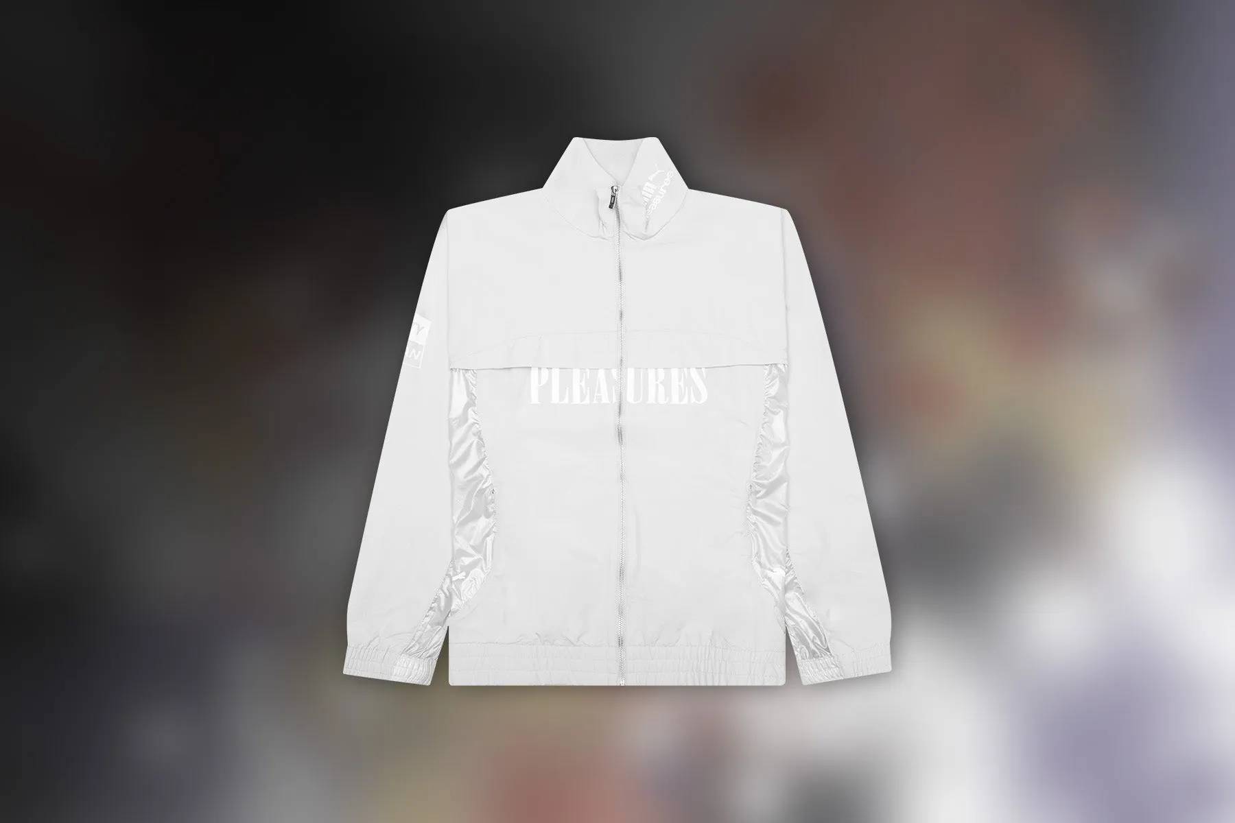 Puma x Pleasures Cellerator Track Jacket - Glacial Grey